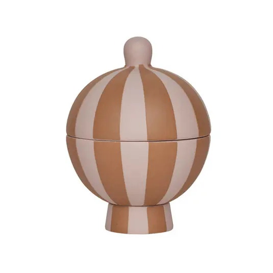 Expressversand Toppu Aufbewahrungsbox, braun/rosa - OYOY Living Design
