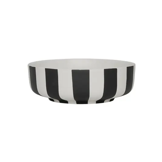 Neuheit Toppu Schale, schwarz/weiß, Ø 13 cm - OYOY Living Design