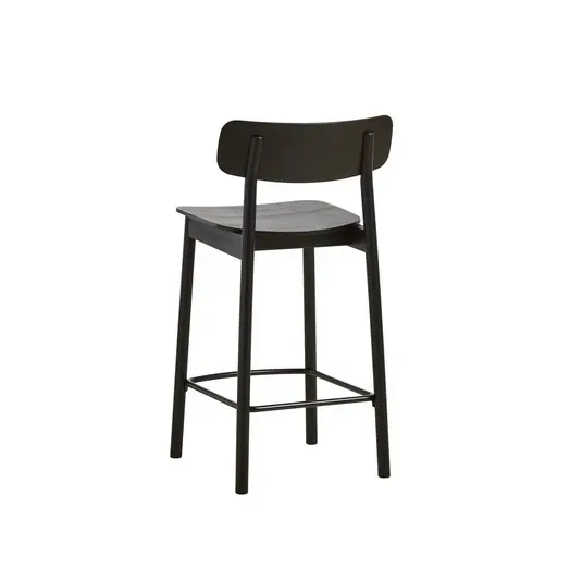 Bestseller Soma Barhocker, schwarz, Höhe 91 cm, Esche - Woud