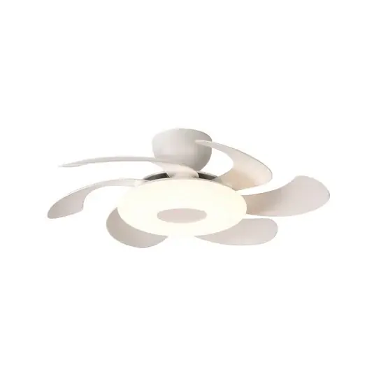 Mega-Angebot LED-Deckenventilator Flower weiß DC-Motor leise CCT - Mantra