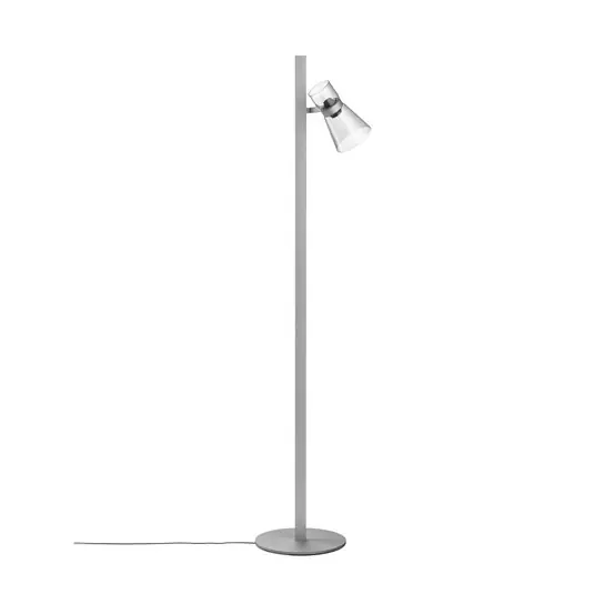 Nocturne F1 Cone LED-Stehlampe, silber, 1-flg., 206cm - Flos Neu Im Sortiment