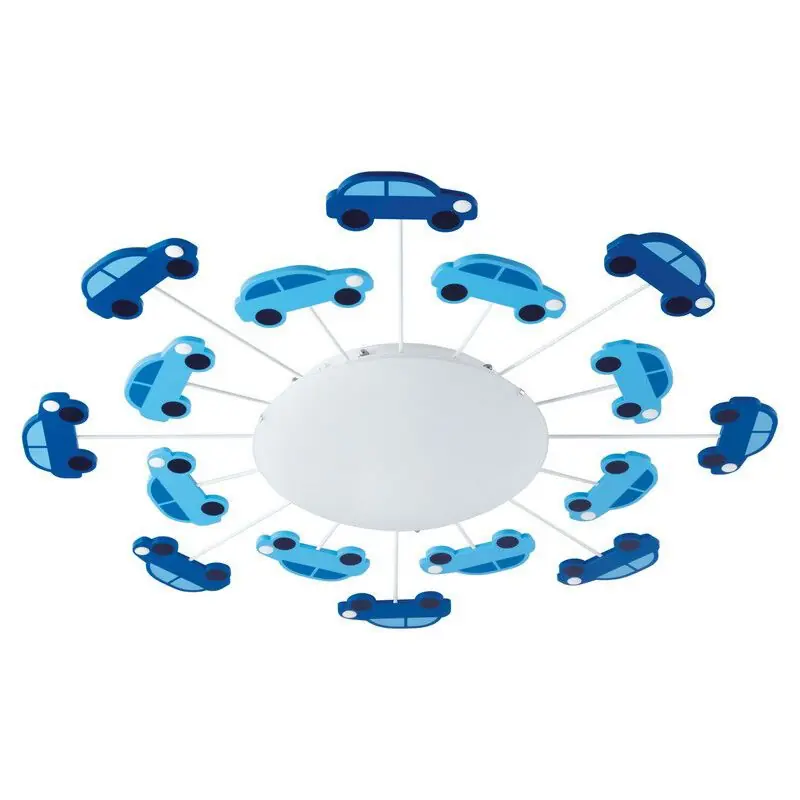 Blaue design Kinder Deckenleuchte Glas, Olle Preisknaller