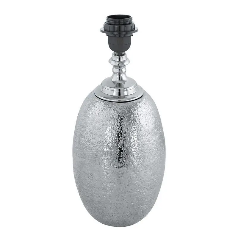 Rabatt Nickel retro Tischlampe ohne Schirm Aluminium, Abdel, mit Schalter