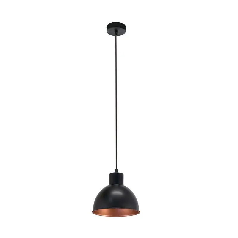 Preis Gesenkt Schwarze industrielle Pendelleuchte Metall, Liana