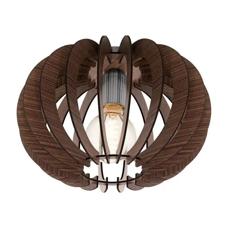 Braune design Deckenleuchte Holz, Kiran Top-Seller