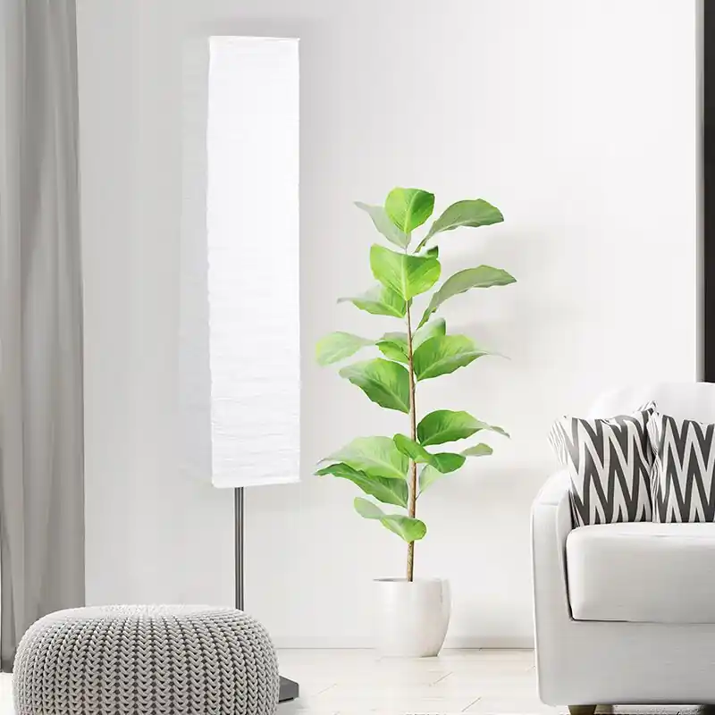 Versand Am Gleichen Tag Papier Stehlampe Weiß, Octavio, mit Schalter