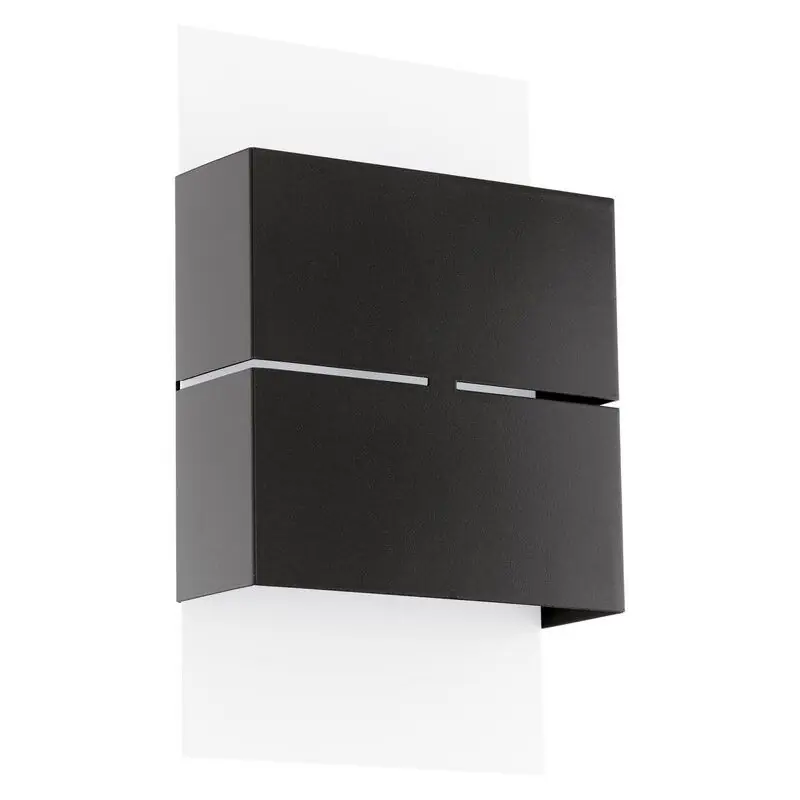 Schwarze moderne Außenleuchte Metall, Ishaya, 3W, 3000K LED, IP44 Angebot