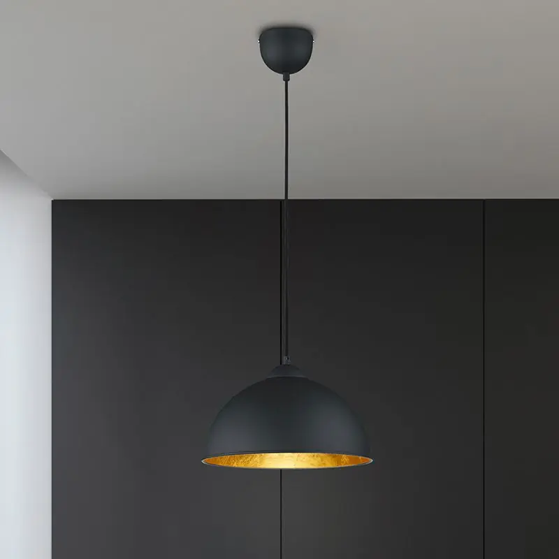 Preisknaller Schwarze Pendelleuchte Metall, Lyndee