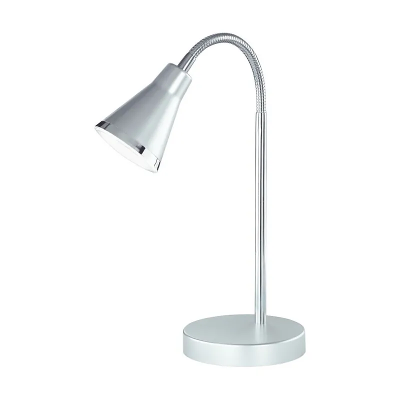 Wochenendangebot Graue Schreibtischlampe Kunststoff, Taimi, 3,8W, 3000K LED, mit Schalter