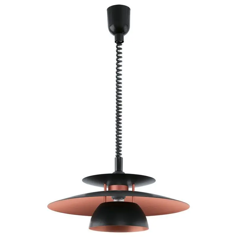 Preis Gesenkt Schwarze design Pendelleuchte Stahl, Lariana