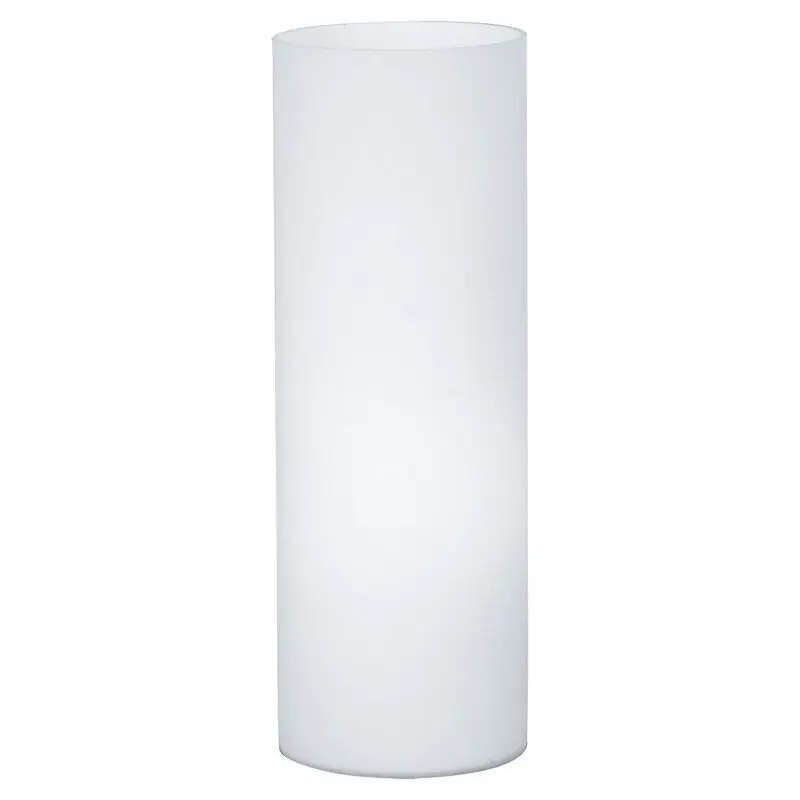 Direktkauf Weiße design Tischleuchte Glas, Basken, mit Schalter