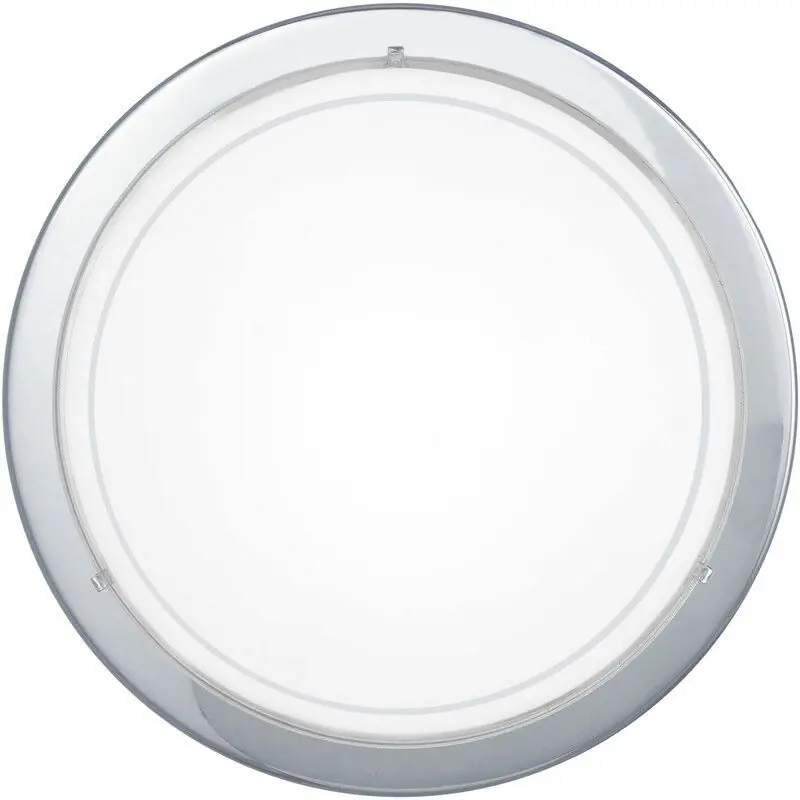 Chrom Deckenlampe Glas, Agena Abverkauf