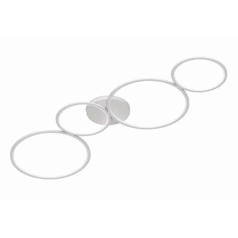 Weiße Deckenlampe Modern, Robon, 37W, 3000K LED Begrenztes Angebot