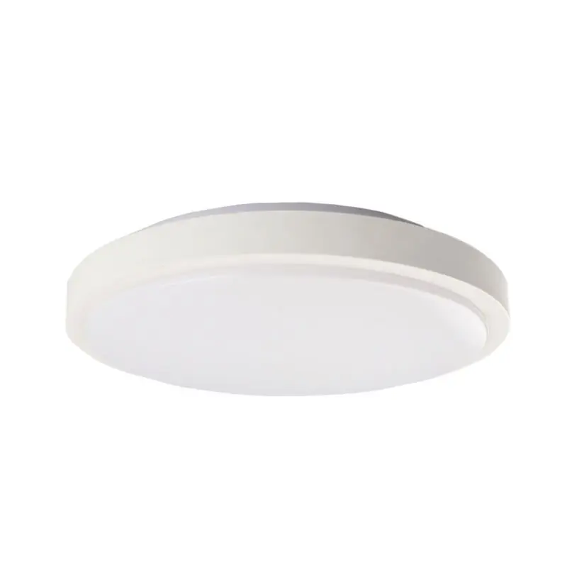 Weiße moderne Deckenlampe Kunststoff, Kos, 22W, 3000K LED Highlight