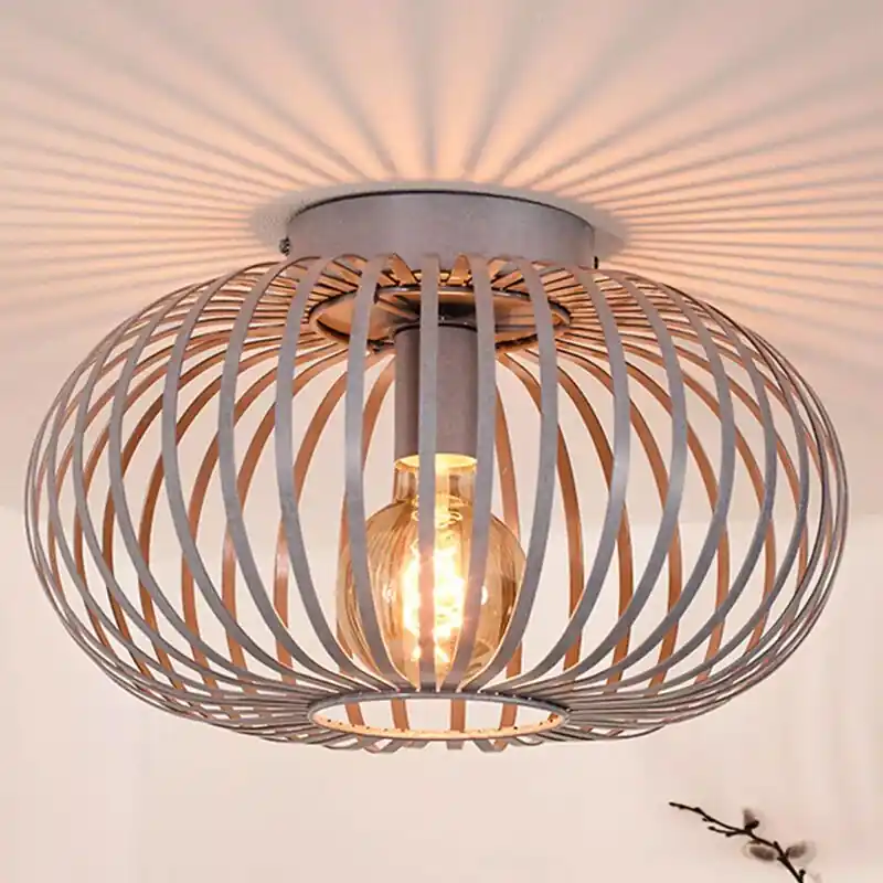 Heißes Angebot Graue Deckenlampe Retro, Manuela