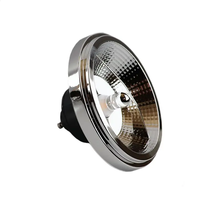 Garantierte Lieferung LED Lampe AR111, Glas, grau