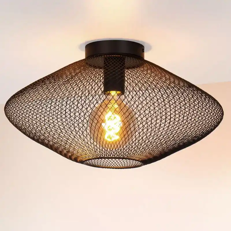 Schwarze Deckenlampe Modern, Mesh Markenprodukt