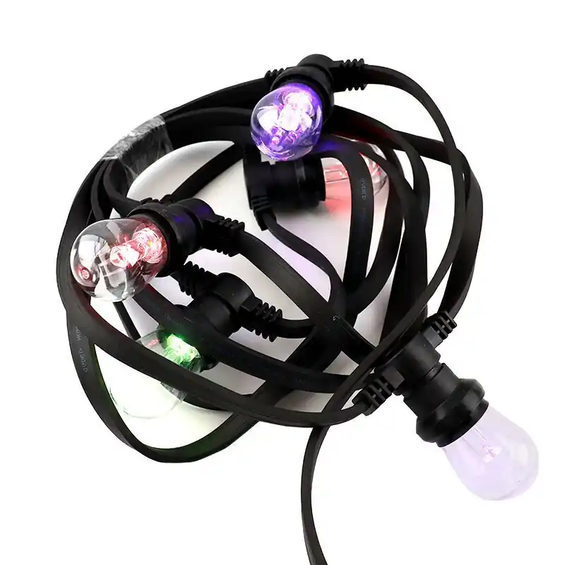 Sale 10m Lichterkette mit 10 RGB Lampen (inkl. Controller)