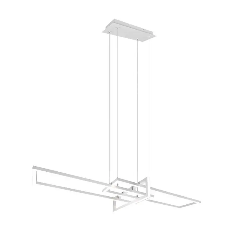 Weiße Pendelleuchte Modern, Hatun, 34W, 4000K LED Sonderangebot