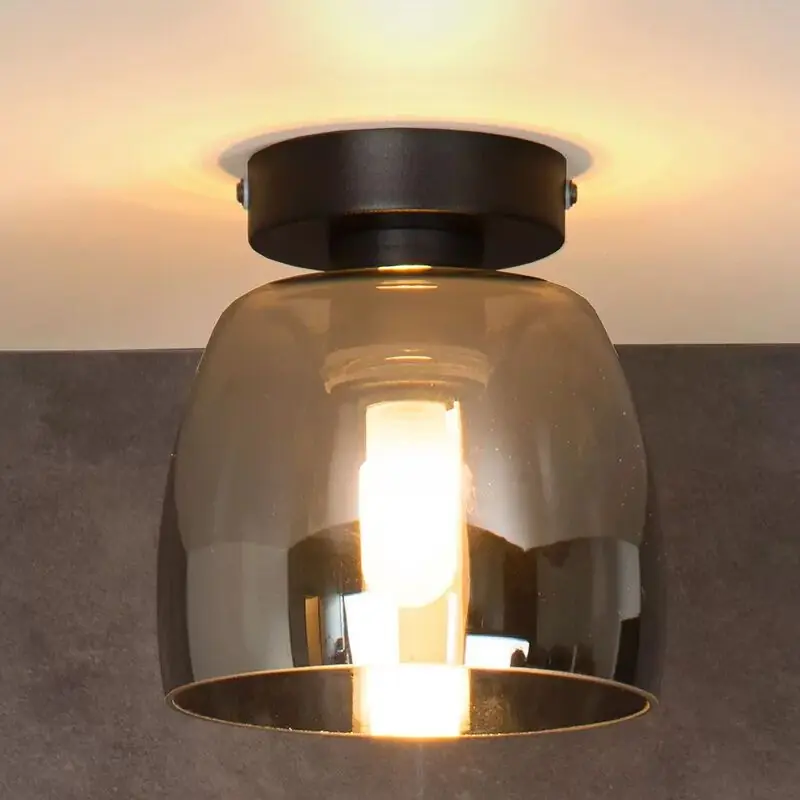 Angebot Graue Deckenlampe Retro, Tyler, IP44