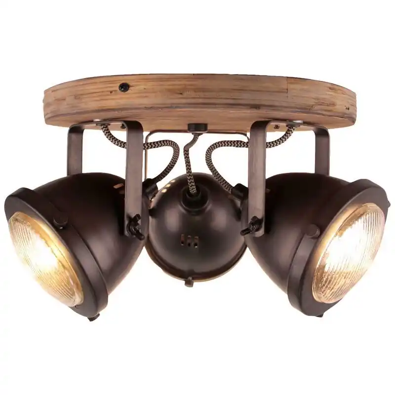 Sichere Zahlung Holz Deckenstrahler Braun, Elena