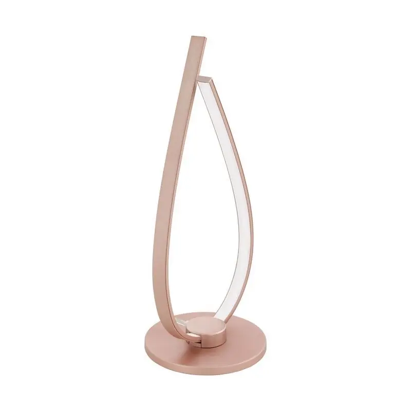 Goldene design Tischleuchte Aluminium, Josef, 14W, 3000K LED, mit Schalter Letzte Chance