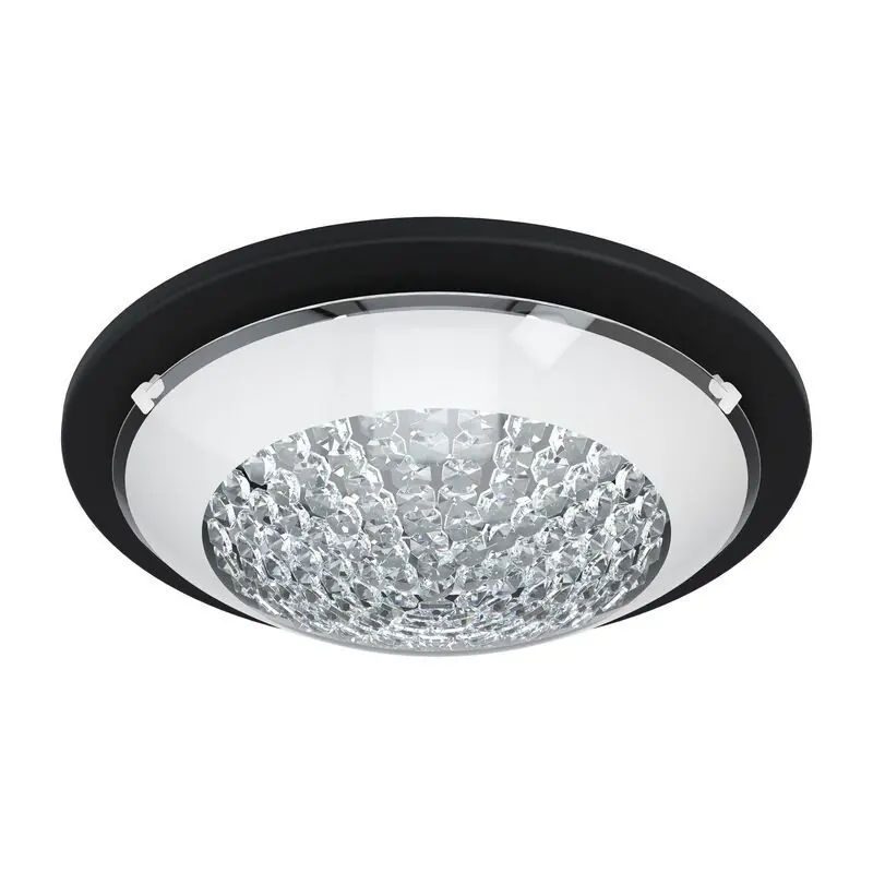 Schnäppchen Schwarze Deckenlampe Stahl, Geeske, 11W, 3000K LED