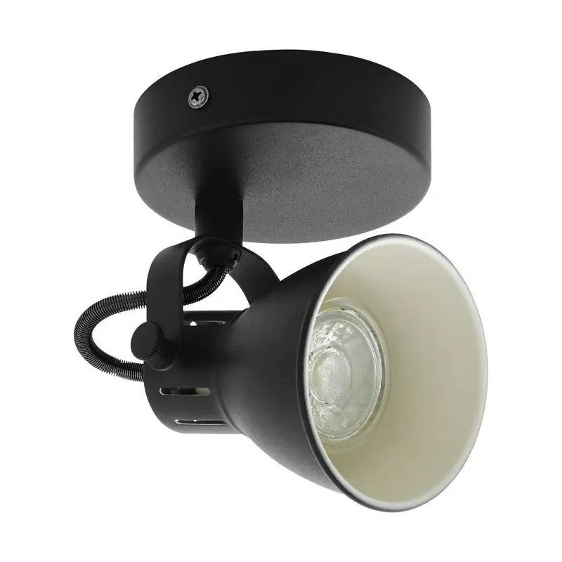 Neue Ware Schwarze vintage Deckenstrahler Stahl, Tinke