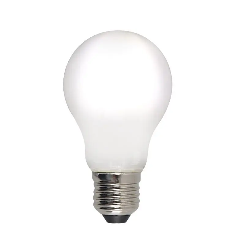 Neu Dimmbare E27 LED Lampe, A60, 5W, weiß glas, 4000k