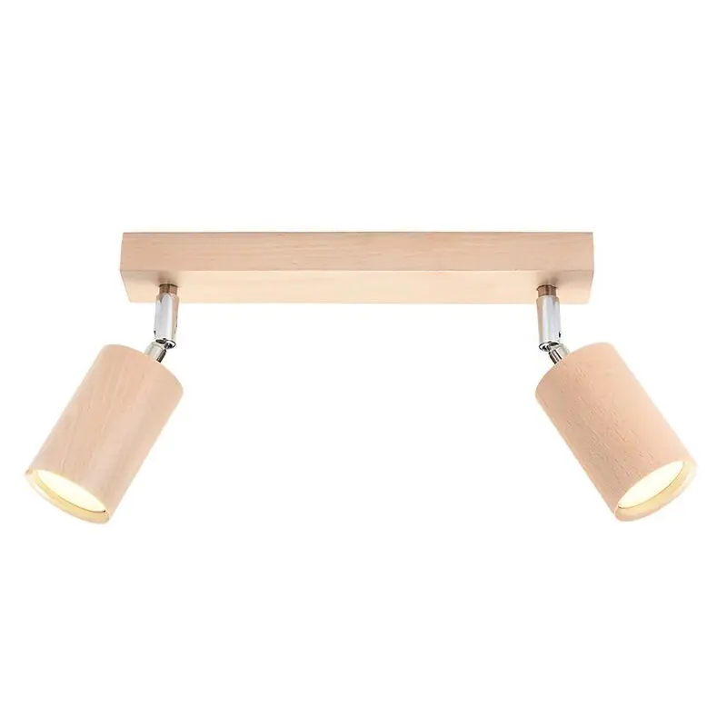 Rabatt Holz Deckenstrahler Braun, Fredrik