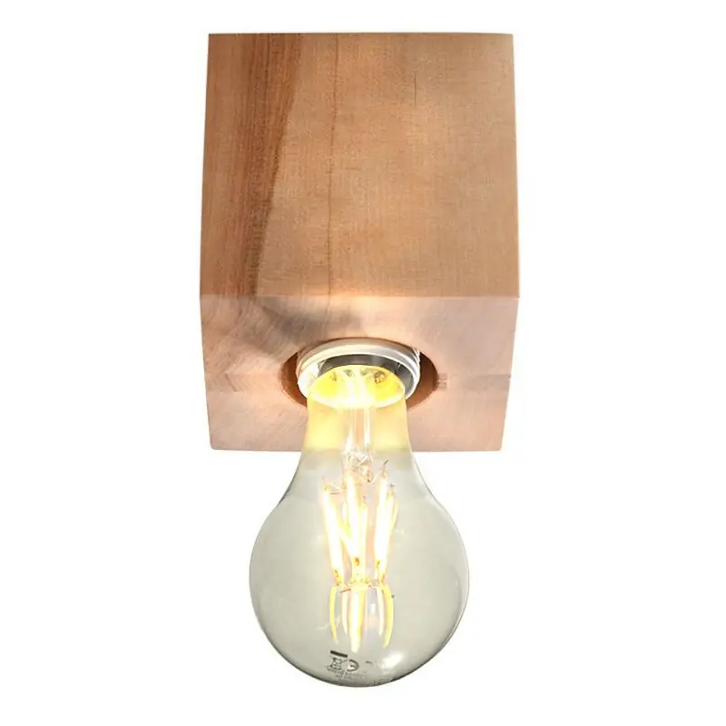 Holz Aufbauspot Braun, Anniko Sale