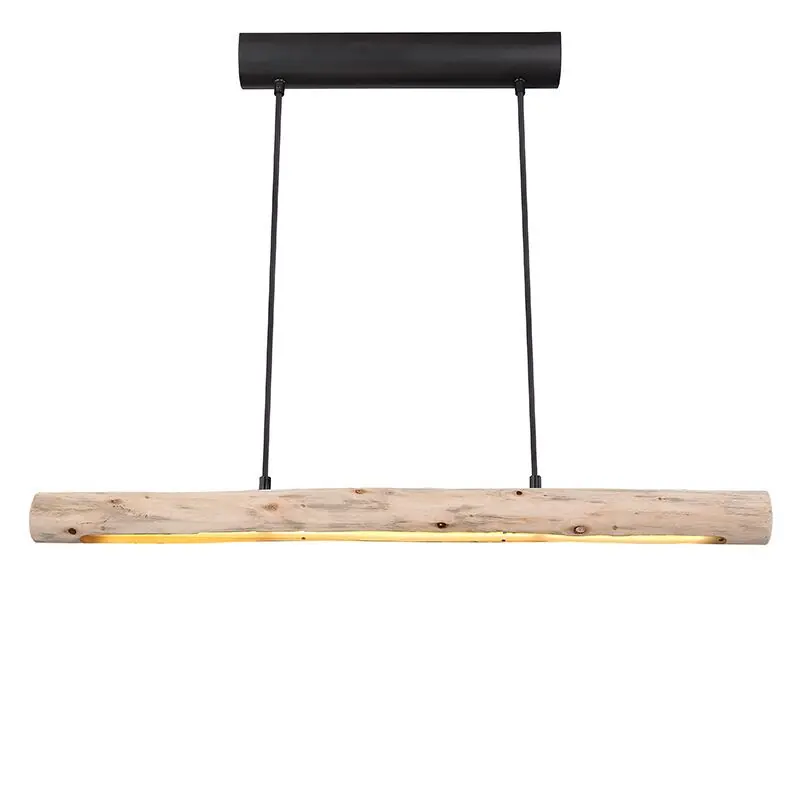 Holz Pendelleuchte Braun, Abbas, 15W, 3000K LED Letzte Chance