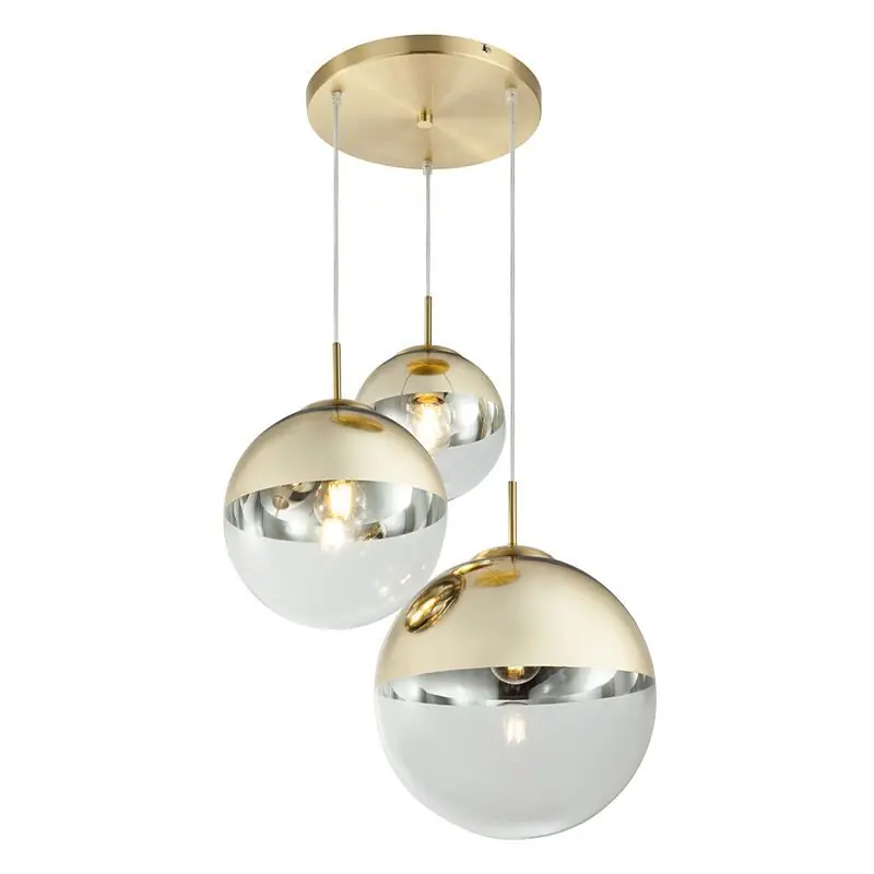Goldene design Pendelleuchte Glas, Novia Wochenendangebot