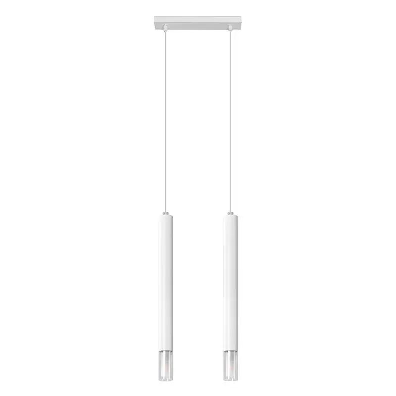 Super-Preis Glas Pendelleuchte Weiß, Ishani
