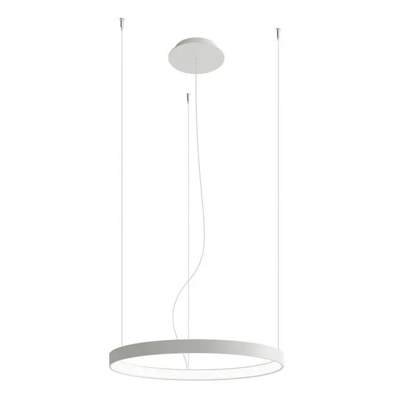 Aluminium Pendelleuchte Weiß, Ringo, 50W, 3000K LED Highlight