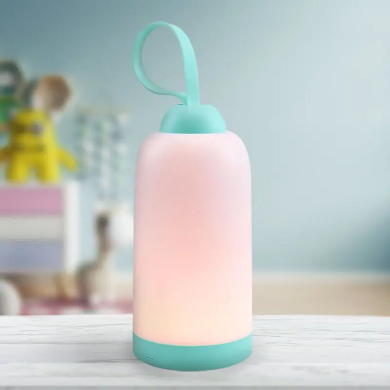 Direkt Vom Hersteller Blaue Kinderzimmer Nachtlampe Kunststoff, Esper, 3W, 3000K LED, 3-stufig dimmbar
