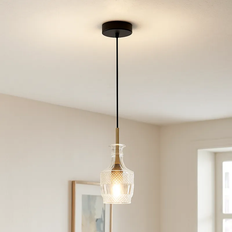 Design Pendelleuchte Transparent, Danny Echt