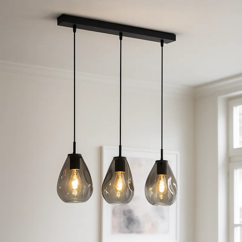 Top-Angebot Design Pendelleuchte Grau, Evito