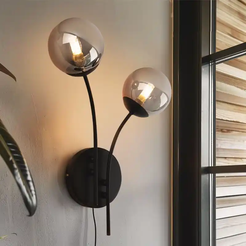 Design Wandleuchte Grau, Stacy Günstig