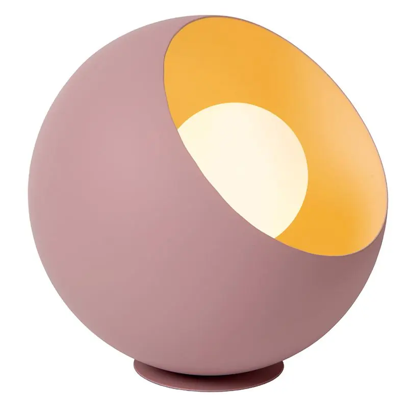 Kracherpreis Rosa Tischleuchte Modern, Doredos, mit Schalter