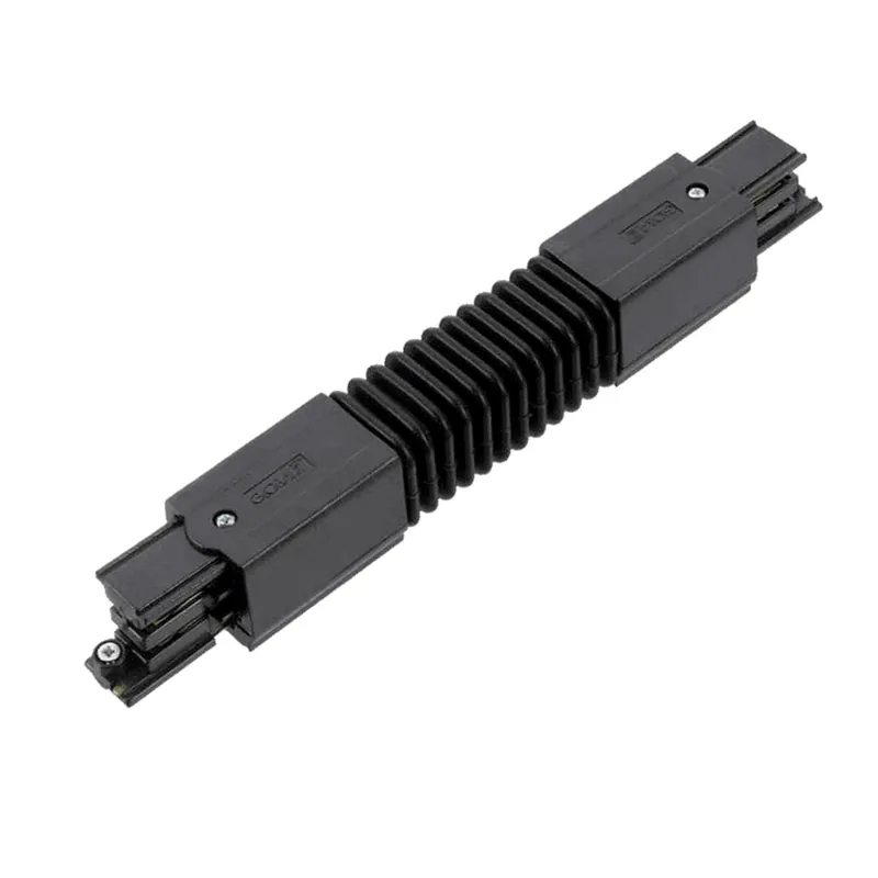 Flexibler Verbinder für 3-Phasen-Schienenbeleuchtung, schwarz, Pro Sonderaktion