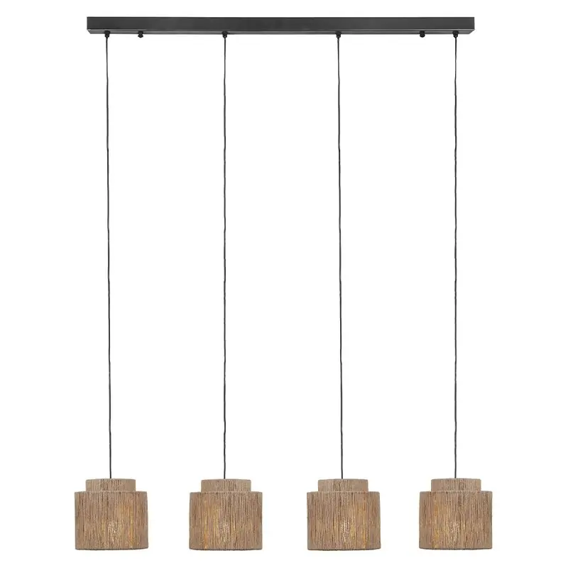 Beige Pendelleuchte japandi, Rinus Rabatt