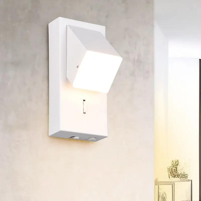 Schneller Versand Weiße Wandleuchte Modern, Lok, 3W, 3000K LED