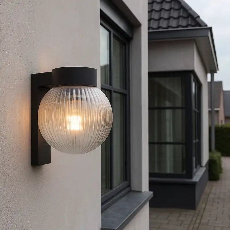 Mega-Angebot Aluminium Außenleuchte Schwarz, Chris, IP44