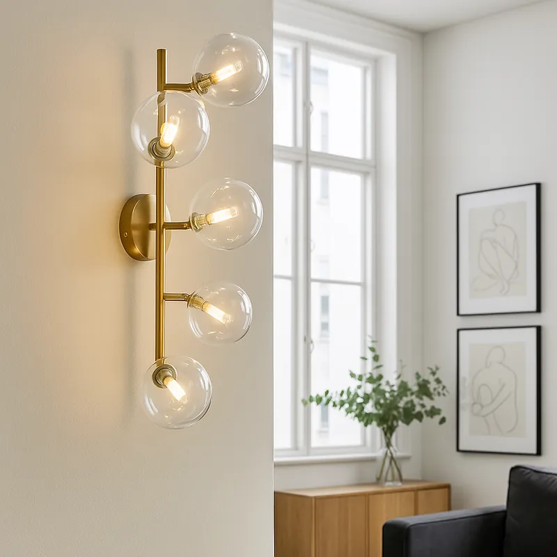 Design Wandleuchte Transparent, Remo Top-Seller