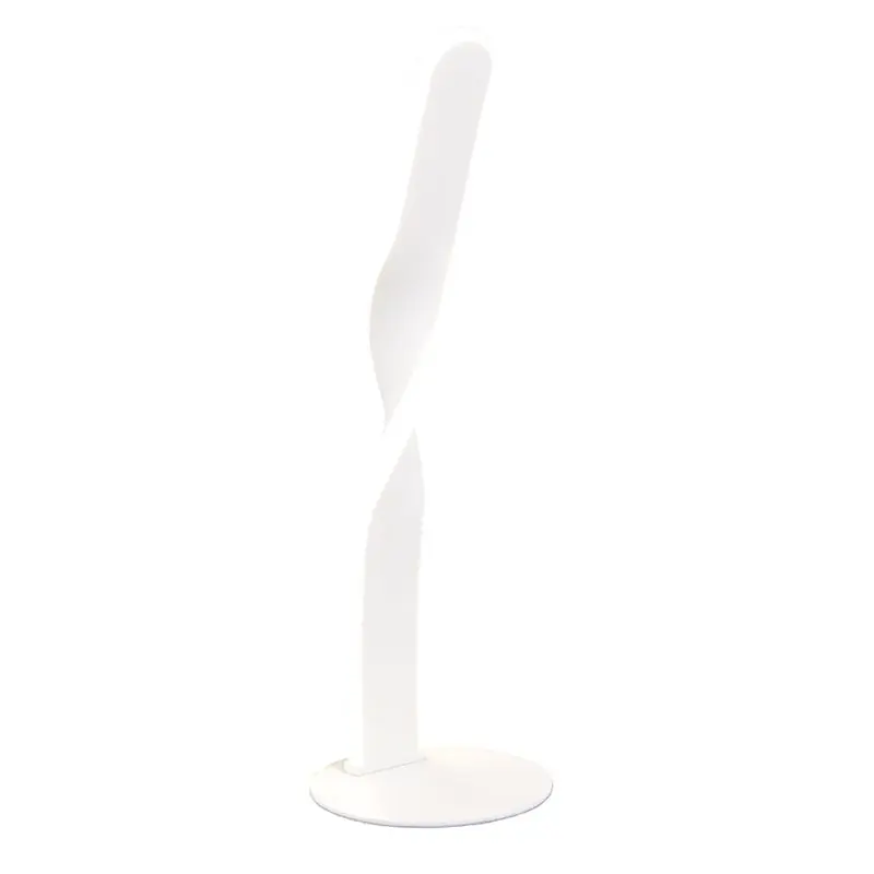 Ausverkauf Weiße Tischleuchte Design, Quirinus, 10W, 4000K LED, mit Schalter