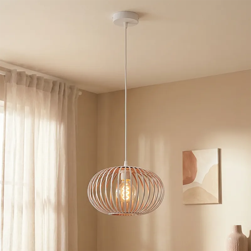 Neuheit Industrielle Pendelleuchte Taupe, Lieve