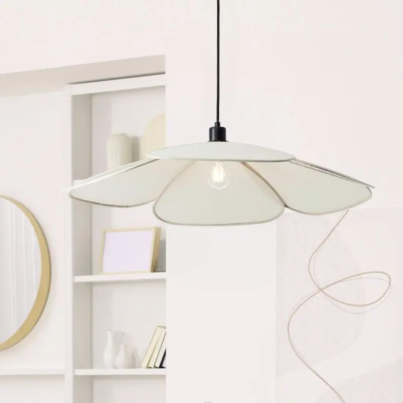 Landhaus Pendelleuchte Beige, Tomer Garantierte Lieferung