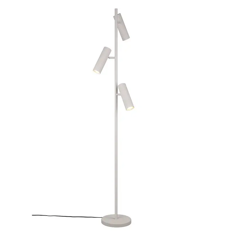 Abverkauf Graue Stehlampe Modern, Sieb, mit Schalter
