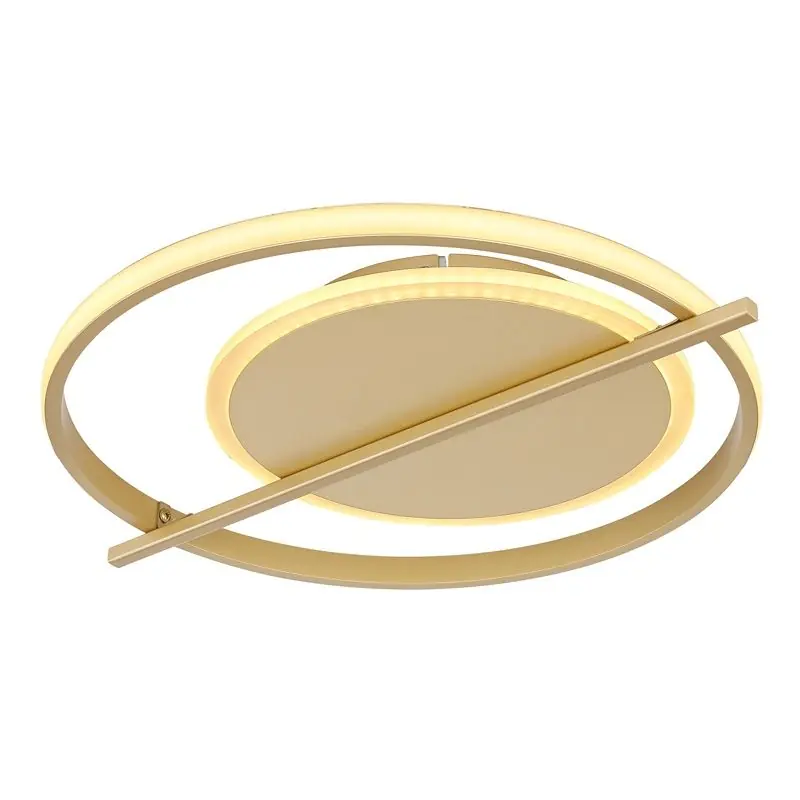 Goldene design Deckenlampe Aluminium, Reinald, 36W, 3000K LED Neue Ware